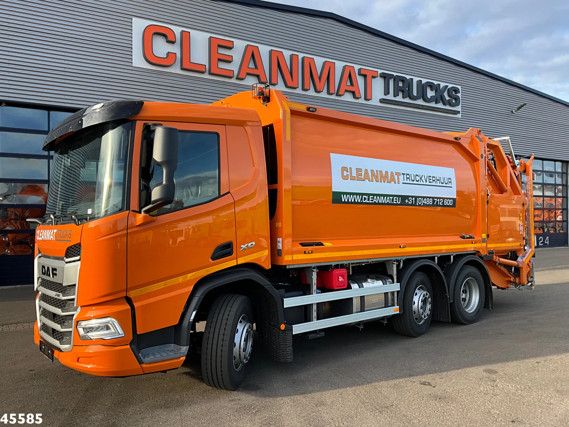 DAF FAG XD 340 Euro 6 Geesink 20m³ Welvaarts weighing system 2026 imagem 1