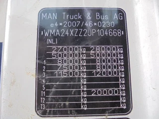 MAN TGX 2018 - 26.500 XXL 6X2 NIEUW TYPE TACHOGRAAF imagen 19
