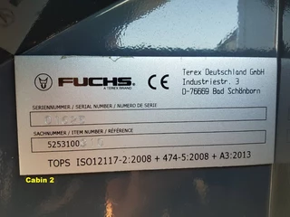 Fuchs N/A - F series Cabin bild 9