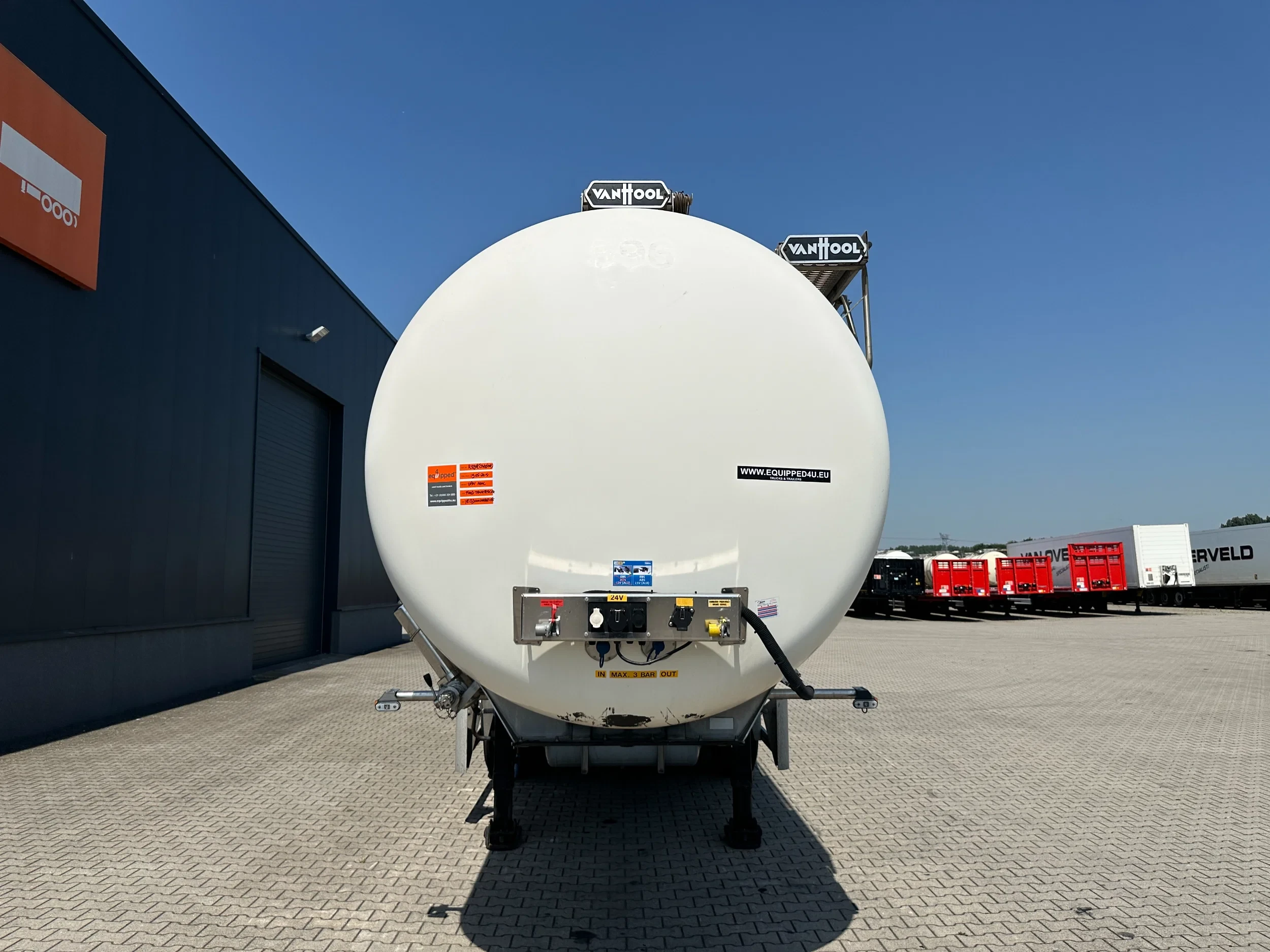 Van Hool 2014 - FOOD / LEBENSMITTEL / empty weight: 5.860kg / 29.500L / 1-comp.+ 1 baffel / discbrakes / NL / APK: 05/2027 afbeelding 11