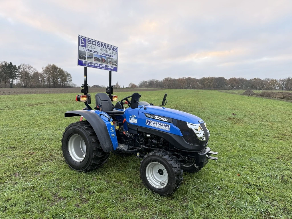 Solis 20 4WD minitractor DEMO met stuurbekrachtiging / industriebanden 2026 afbeelding 1