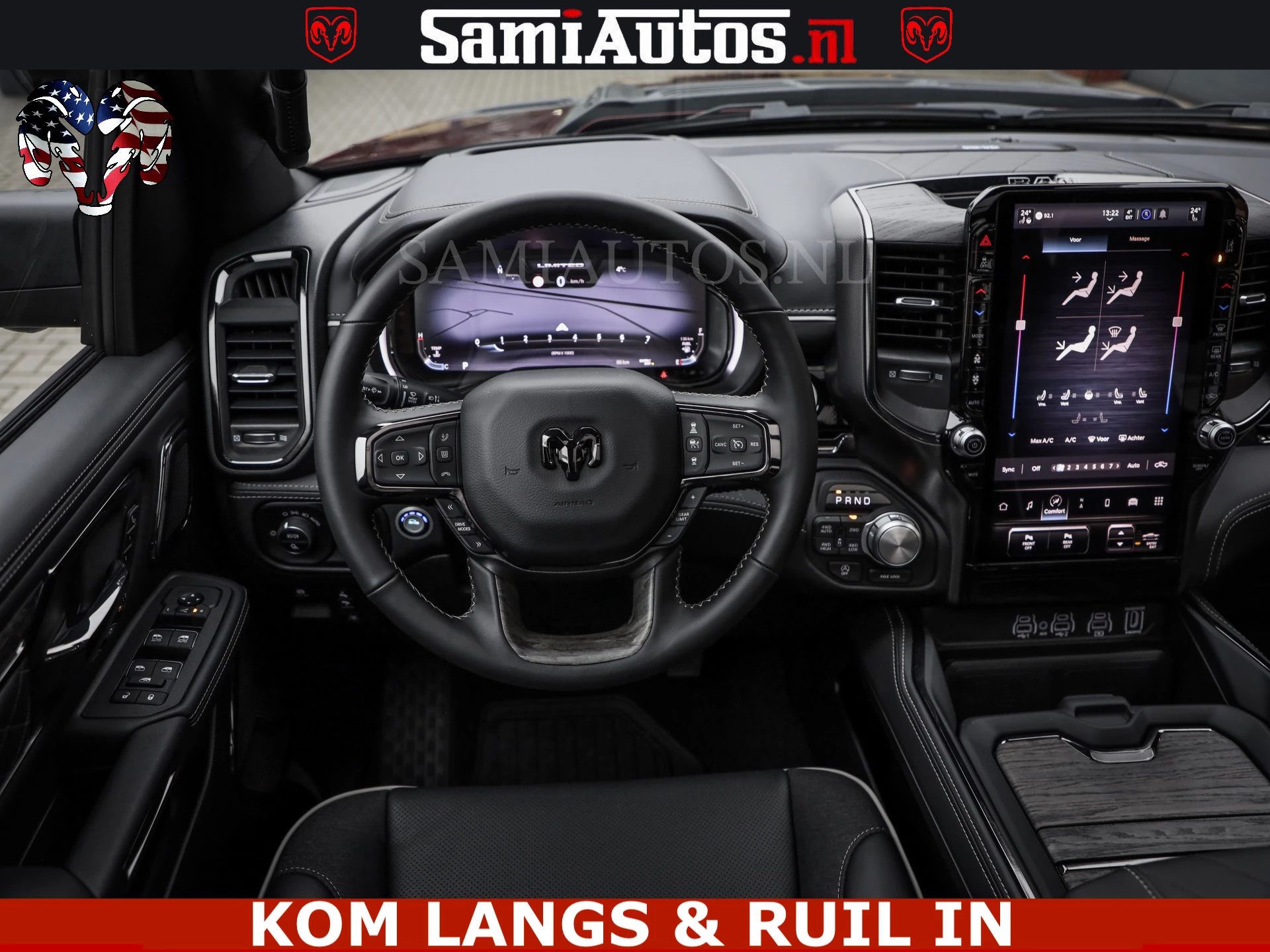 Dodge Ram Pick-Up 2024 - Limited Night High Output 540HP 706Nm | Massage + Full Option | De Meest Luxe en Volle in zijn Klasse | immagine 66
