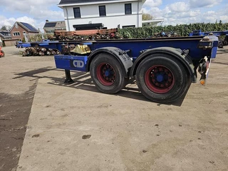 Krone 2 axle | container chassis | steel suspension | Bpw drum. 2009 - N/A obrazek 5