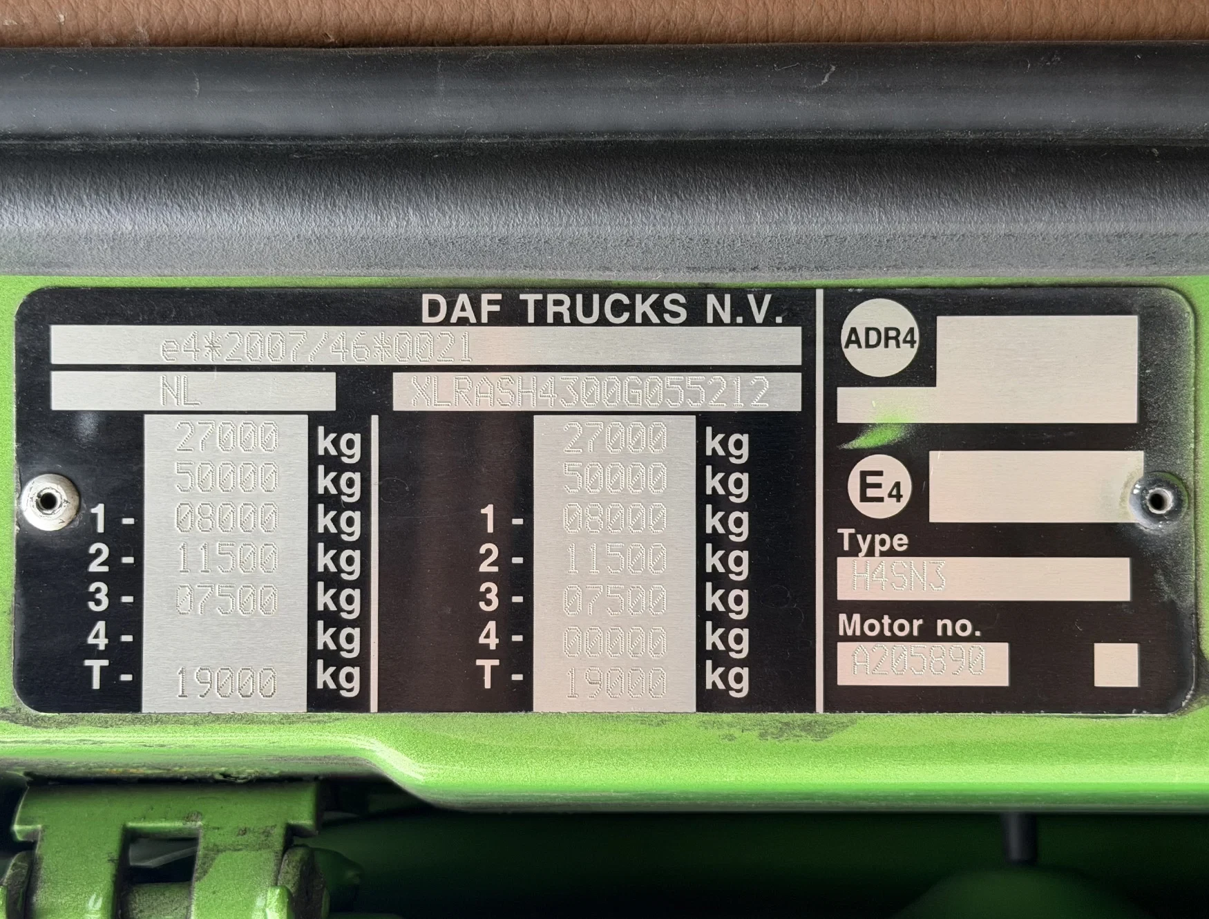 DAF XF 510 2015 - FAN GEÏSOLEERDE BAKKEN ZIJDEUR LAADKLEP KACHEL DOORLAADSYSTEEM FLOOR HANGER Bild 28