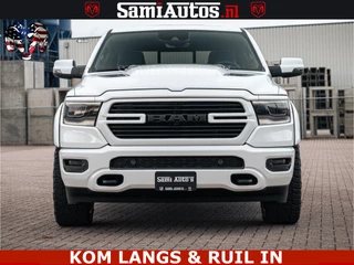 Dodge Ram Pick-Up 2024 - V8 5.7 402PK | LARAMIE SPORT | Krachtige Hemi | Panorama Dak | 12' Scherm | LPG | zdjecie 2