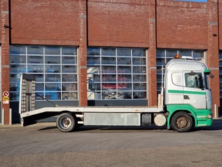 Scania R 2008 - R380 4x2 - Car transport / Flatbed - Ramp - Full air - Night clima image 12