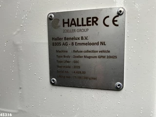 Volvo FM 330 Euro 6 Geesink 20m³ GEC Welvaarts weighing system 2025 - N/A obrazek 24