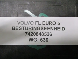 Volvo - 7420848526 BESTURINGSEENHEID imagen 2 miniatura