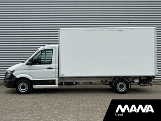 Volkswagen Crafter 2021 - 35 2.0 TDI L4 Bakwagen Airco Carplay Laadklep 750kg Lat om Lat Lederen bekleding afbeelding 2 miniatuur