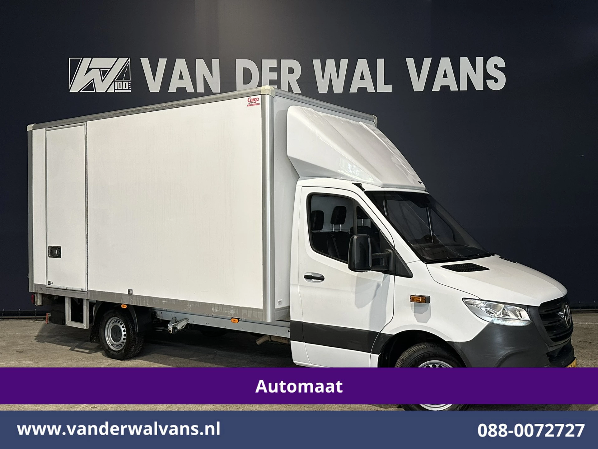 Mercedes-Benz Sprinter 2021 - 314CDI 143pk Automaat Bakwagen 21m3 KUUB Laadklep Zijdeur Euro6 Airco | Bijrijdersbank imagem 1
