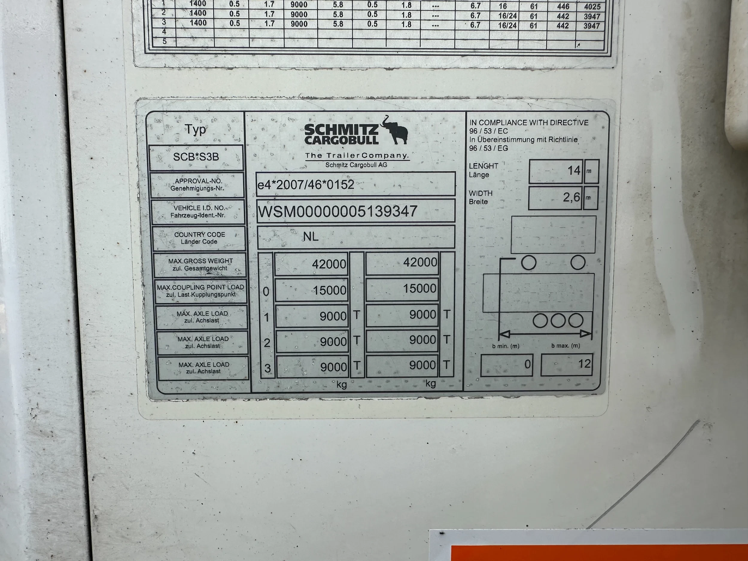 Schmitz Cargobull 2015 - CARRIER VECTOR 1950 D/E / DISCBRAKES / NL-TRAILER / APK: 9-2026 immagine 35