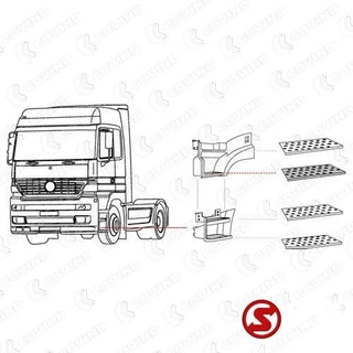 Mercedes-Benz Actros - Trede mp1 - 2 - 3 mega space l + r zdjecie 2