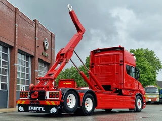 Scania T 2016 - T520 V8 6x2 - AJK Hooklift - New BUFFL interior - Retarder - Full air - Show truck zdjecie 17