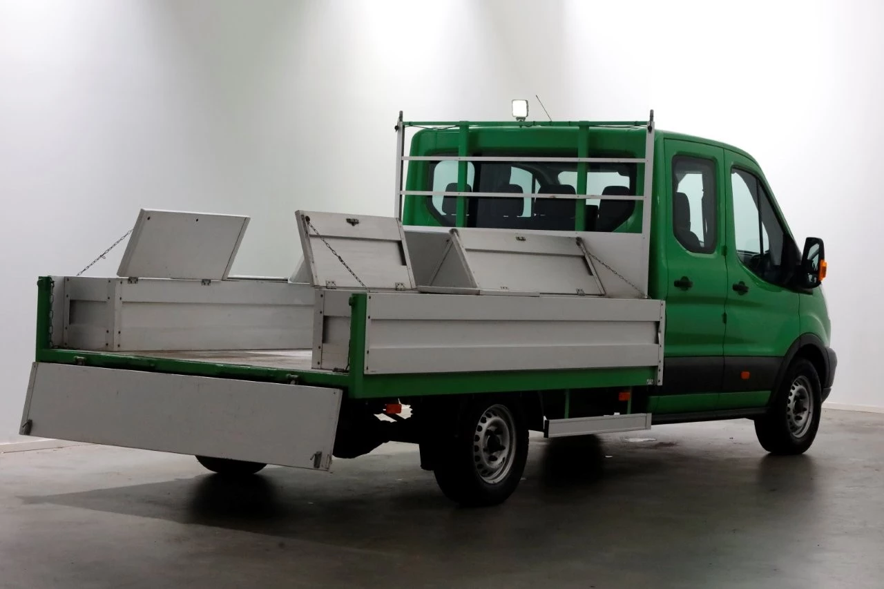 Ford Transit 2018 - 350 2.0 TDCI 130pk E6 RWD D.C. Open Laadbak Trekhaak 2800kg 02-2018 imagem 14
