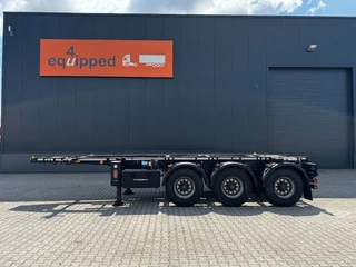 LAG N/A 2014 - 20FT ADR CHASSIS / empty weight 3.540kg / BPW / ADR (EXII, EXII, FL, AT) / NL-chassis on very good tires obrazek 2