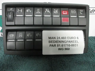 MAN TGX - 81.61710-0031 MAN TGS BEDIENINGS PANEEL EURO 6 MODEL 2020 afbeelding 3 miniatuur