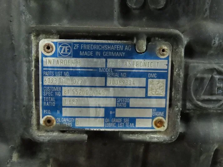 MAN - Gearbox & Clutch Parts Versnellingsbak 12AS2131TD zdjęcie 4
