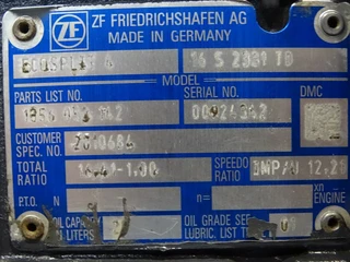 DAF N/A - ZF16S1920 TD LO bild 2