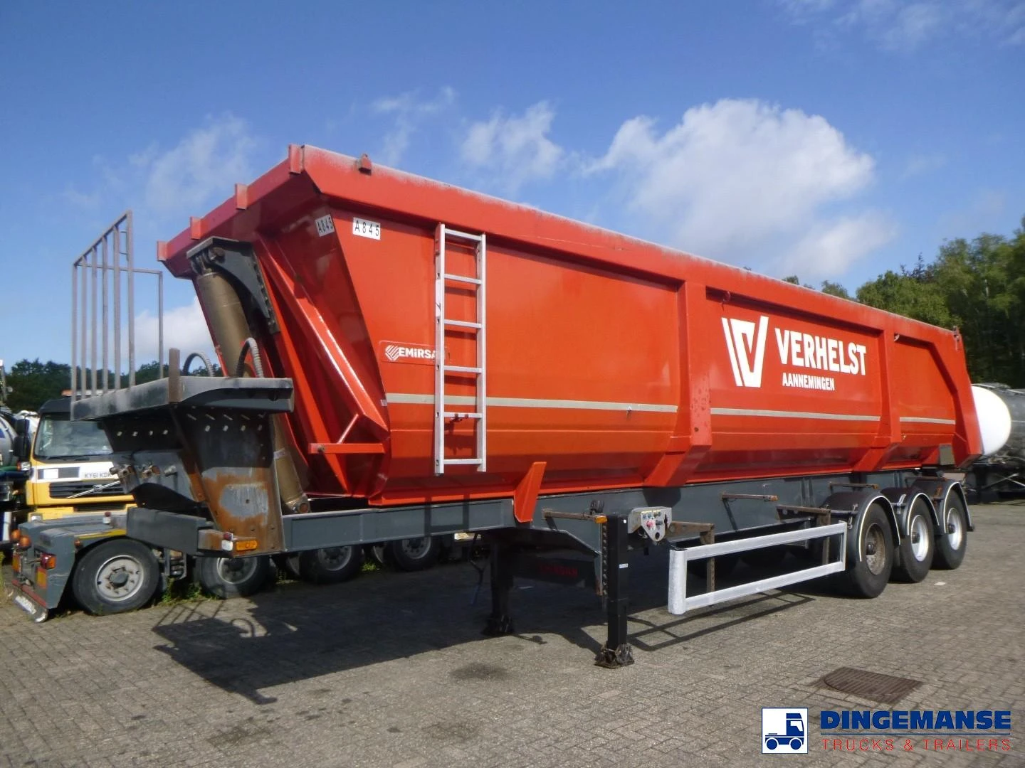 Emirsan Tipper trailer steel 46 m3 2022 afbeelding 1