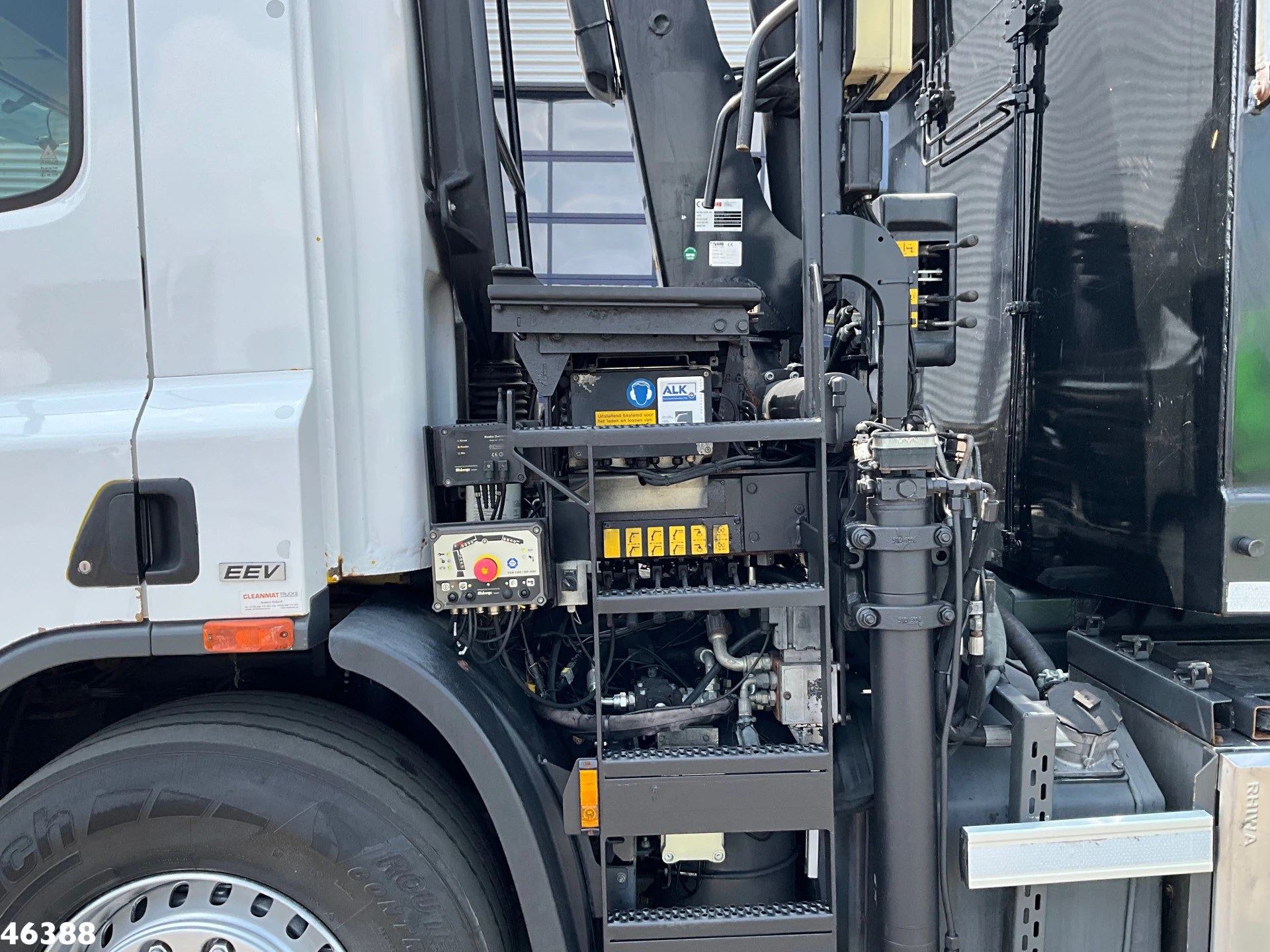 DAF FAN 75 CF 250 Hiab 14 Tonmeter laadkraan 2012 obrázek 13