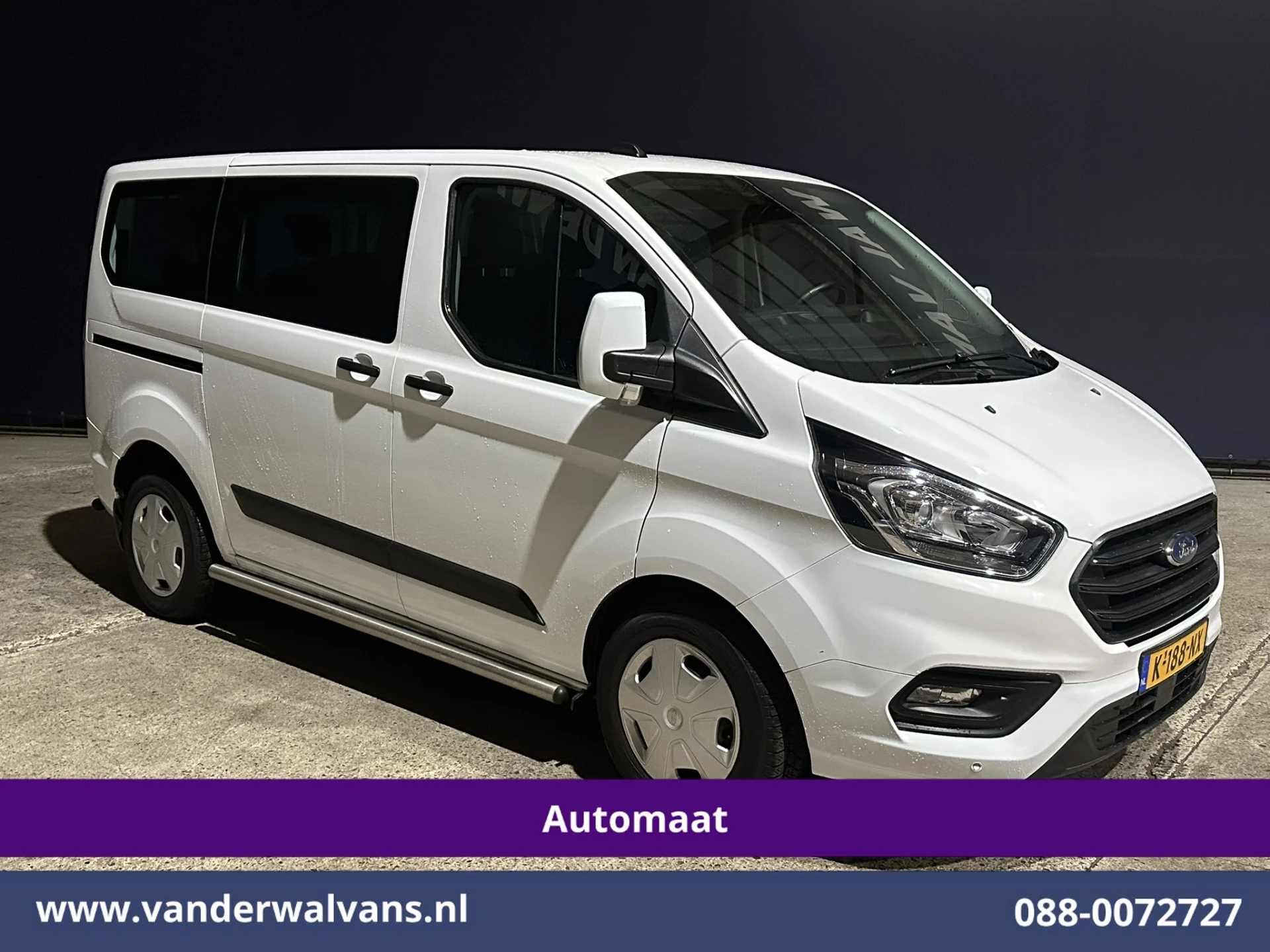 Ford Transit Custom 2021 - 1.0 EcoBoost Hybride Automaat L1H1 9 Persoons Personenbus Euro6 Prijs INCL BTW/BPM Airco | Cruisecontrol | LED afbeelding 10