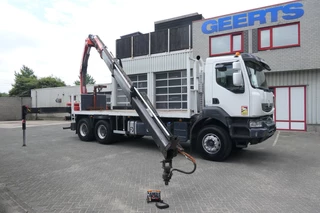 Renault Kerax 2008 - | PALFINGER PK 18500 + Remote control | Retarder | 417859Km | 2008 | 6X4 | Full spring suspension | Manual gearbox | Euro4 | French Truck obrazek 16