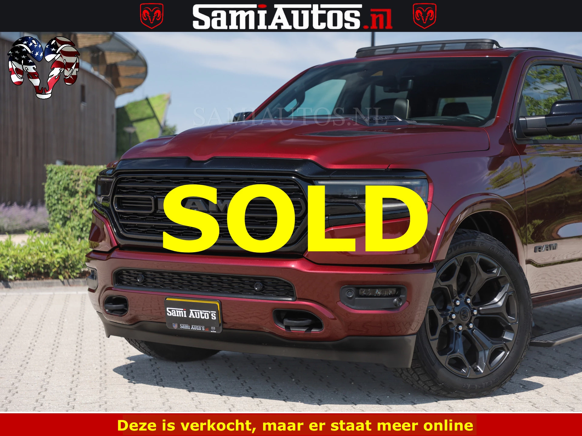 Dodge Ram Pick-Up 2024 - DELMONICO | LIMITED NIGHT 5.7 V8 | BOM VOL | HUD | LUCHTVERING | MEEST LUXE DUBBELE CABINE | 5 PERSOONS | obrázek 66