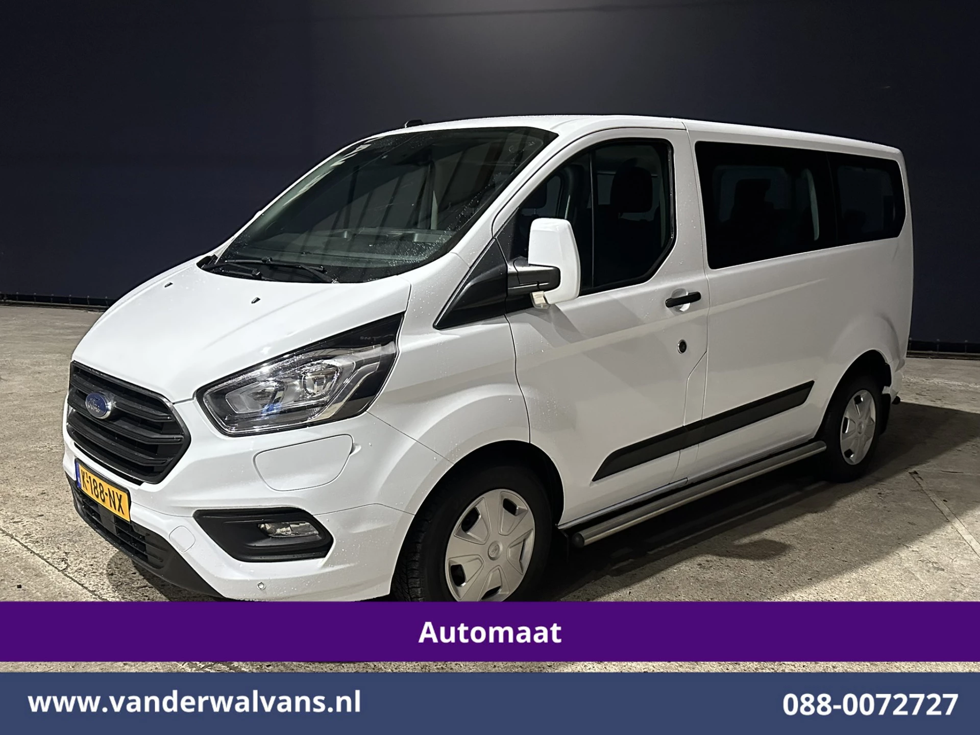Ford Transit Custom 2021 - 1.0 EcoBoost Hybride Automaat L1H1 9 Persoons Personenbus Euro6 Prijs INCL BTW/BPM Airco | Cruisecontrol | LED afbeelding 11