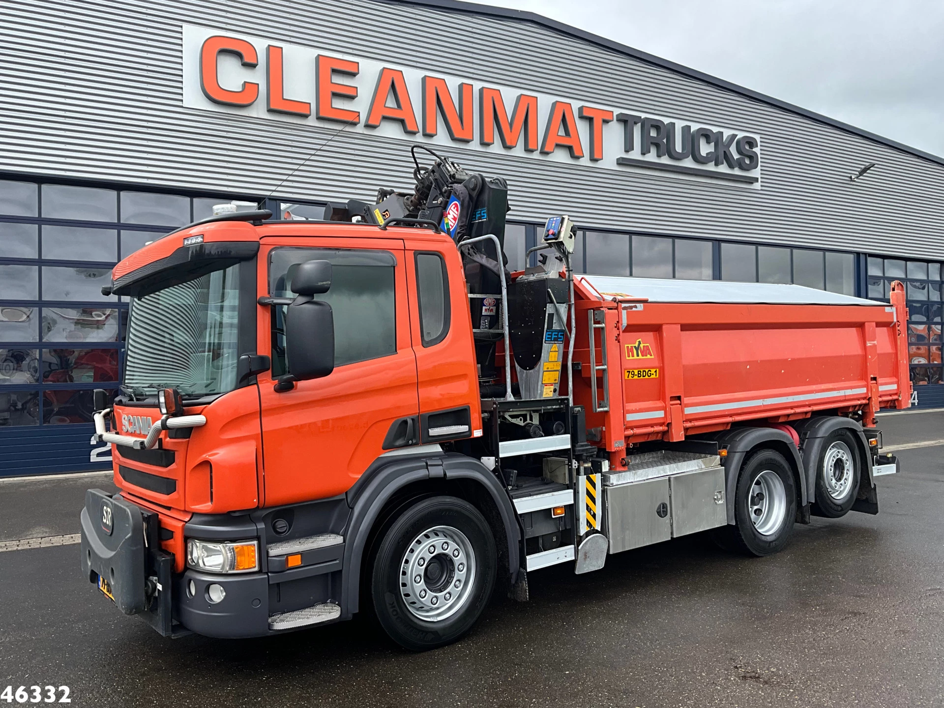 Scania P 2013 - 320 HMF 14 Tonmeter Z-kraan Just 199.760 km! obrázek 3