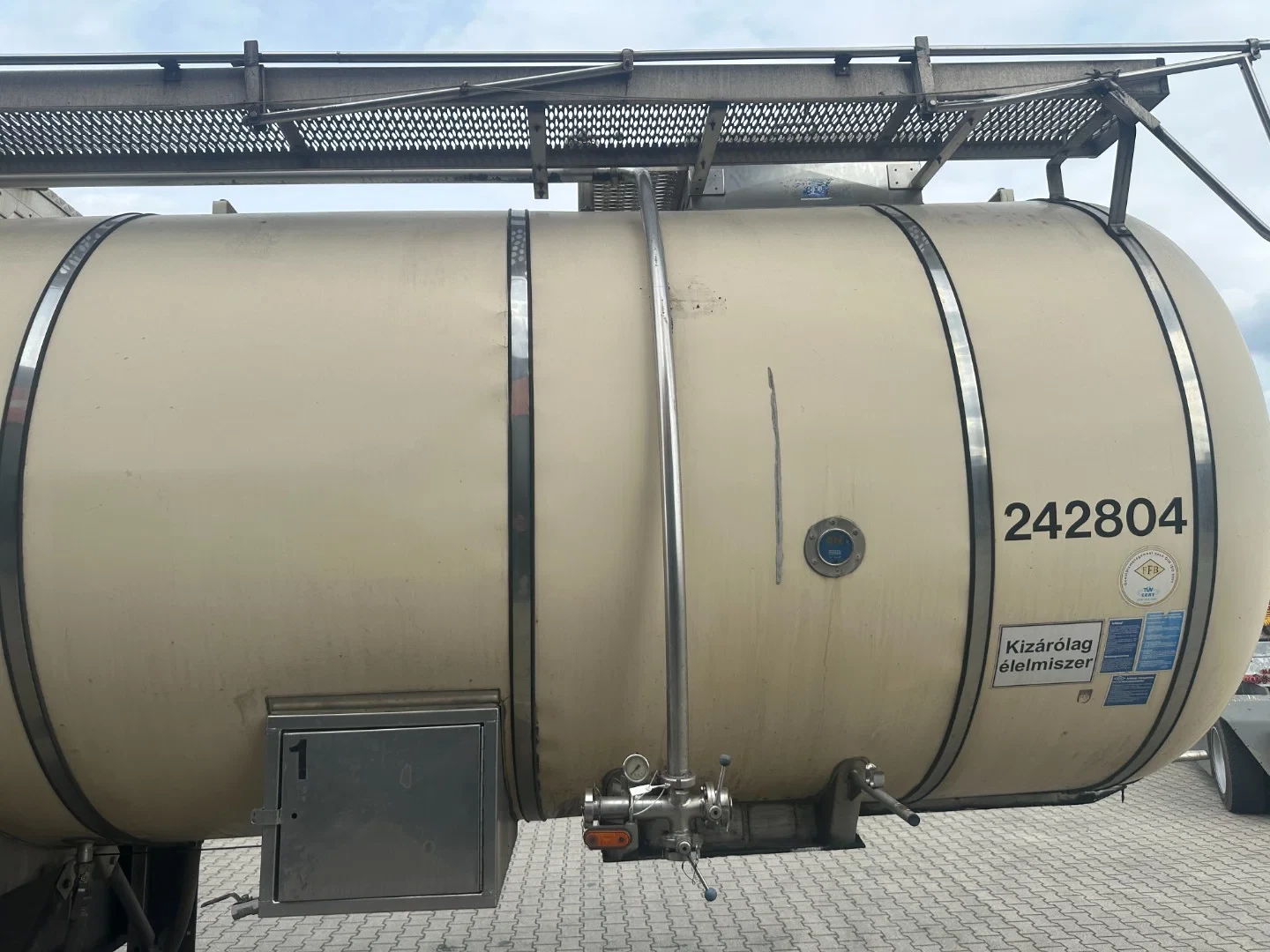 Feldbinder 1998 - LEBENSMITTEL / LEVENSMIDDELEN / FOOD / 33.500L / 3-COMP / PUMPE / LIFTACHSE imagem 28