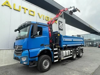 Mercedes-Benz Arocs 3342 2016 - *6x6*meegestuurd as*2zijdige kipper*Airco*Bluetooth imagen 13