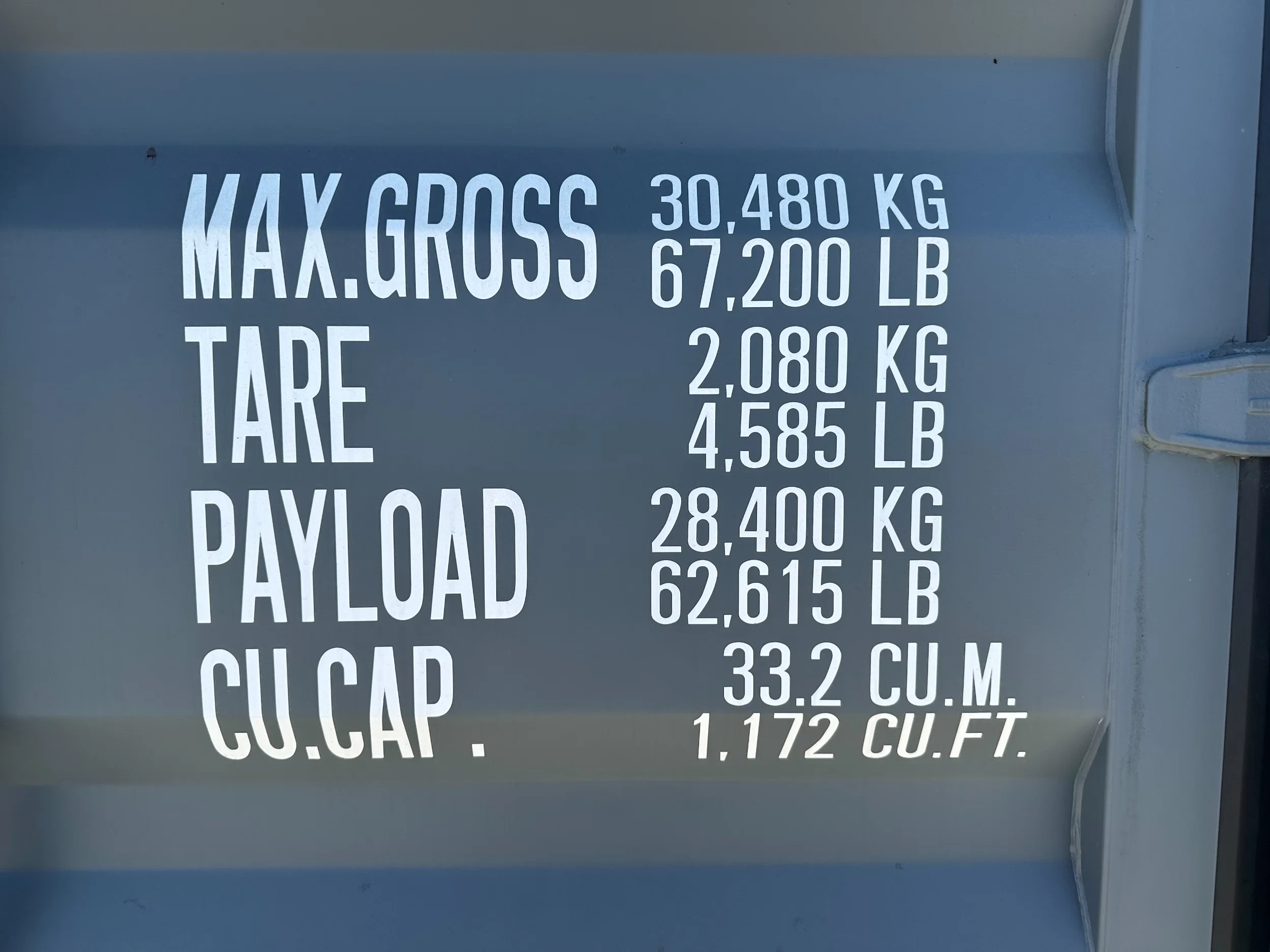 2026 - NEW (ONE-WAY) 20FT ISO DV 8'6" STANDARD container, 6x available obrázek 15