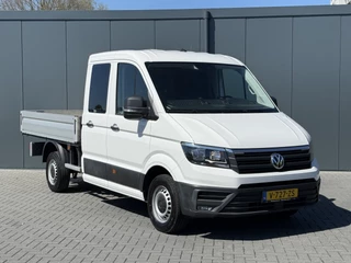 Volkswagen Crafter 2019 - 2.0 TDI 102 PK / PICK UP / 1e EIG. / TREKHAAK / AIRCO / OPEN LAADBAK / 2.500 KG AHG / 3-ZITS / APPLE CARPLAY image 4