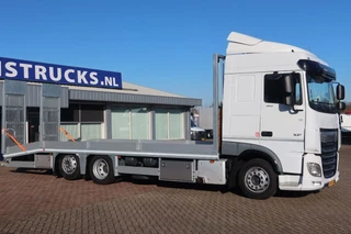 DAF XF 450 2021 - 6x2 Oprijwagen vloerhoogte 100 cm + 2x bed + lift as afbeelding 2 miniatuur
