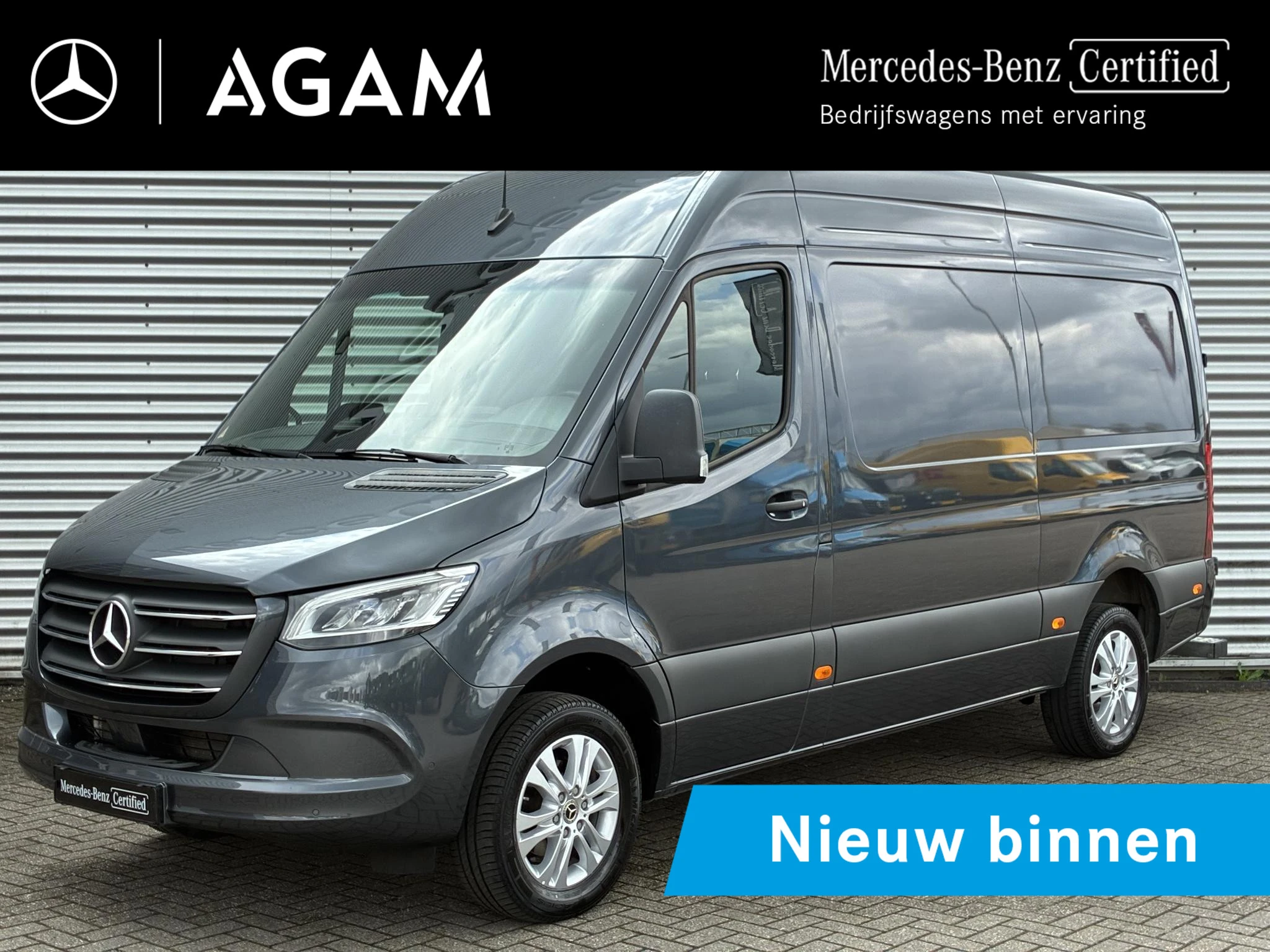 Mercedes-Benz Sprinter 2024 - 317 CDI Select L2H2 Veel Extra's afbeelding 1