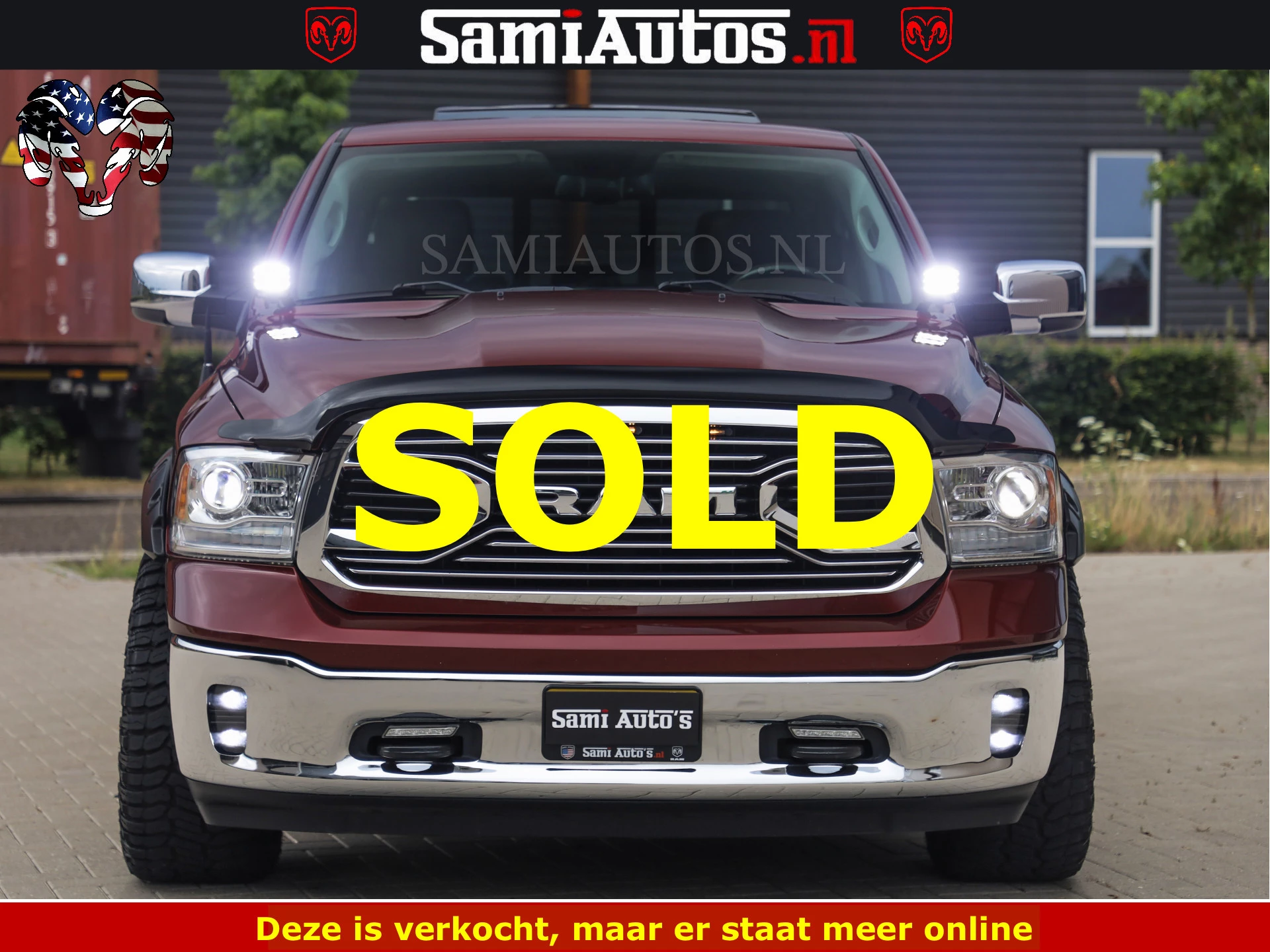 Dodge Ram 1500 2017 - HULK | 5.7 V8 | MARGE BTW VRIJ | LUCHTVERING | LONGHORN | GROOTSCHERM | WIDE BODY | 5 PERSOONS DUBBELE CABINE | obrázek 2