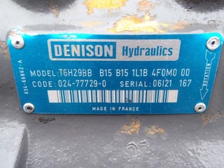 Diverse N/A - DENISON HYDRAULISCHE POMP T6H29BB imagem 4