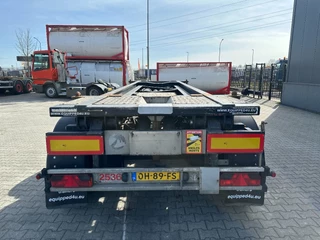 Van Hool N/A 2003 - 20FT Tipping-chassis (20 degrees tipping angle, 24V operated) / ADR (EX/II, EX/III, FL, AT) / SAF discbrakes / 2 liftaxles / NL-chassis image 8
