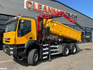 Iveco Trakker 2011 - AD380T41W 6x6 Palfinger 15 Tonmeter Z-kraan Just 225.390 km! afbeelding 2 miniatuur
