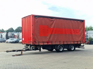 Krone - BDF trailer with box - Box: 7.70 - 2.48 - 3.00 - Forklift conection afbeelding 3 miniatuur
