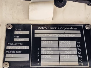 Volvo FH 2019 - 13.500 Low roof 6x2 - PTO/Hydraulic - 3.00 WB - Steel/air - VEB+ afbeelding 24