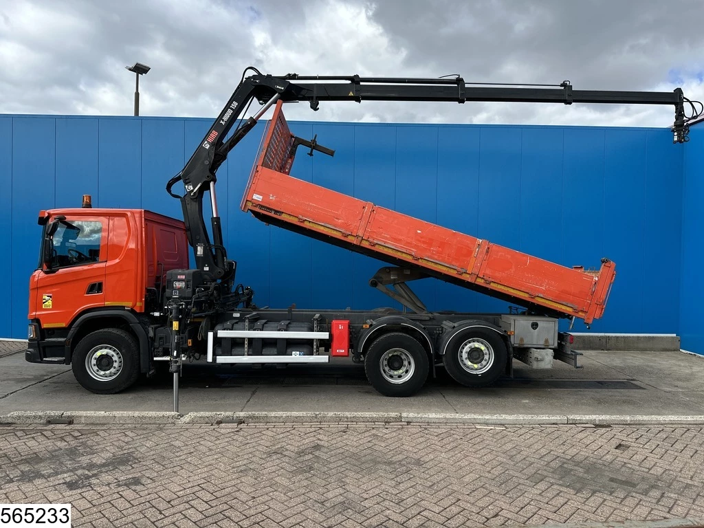 Scania G 2020 - 410 EURO 6d, CNG, 6x2, Retarder, Hiab image 11