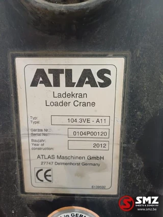 Atlas N/A 2012 - Occ Autolaadkraan Atlas 104.3VE afbeelding 5