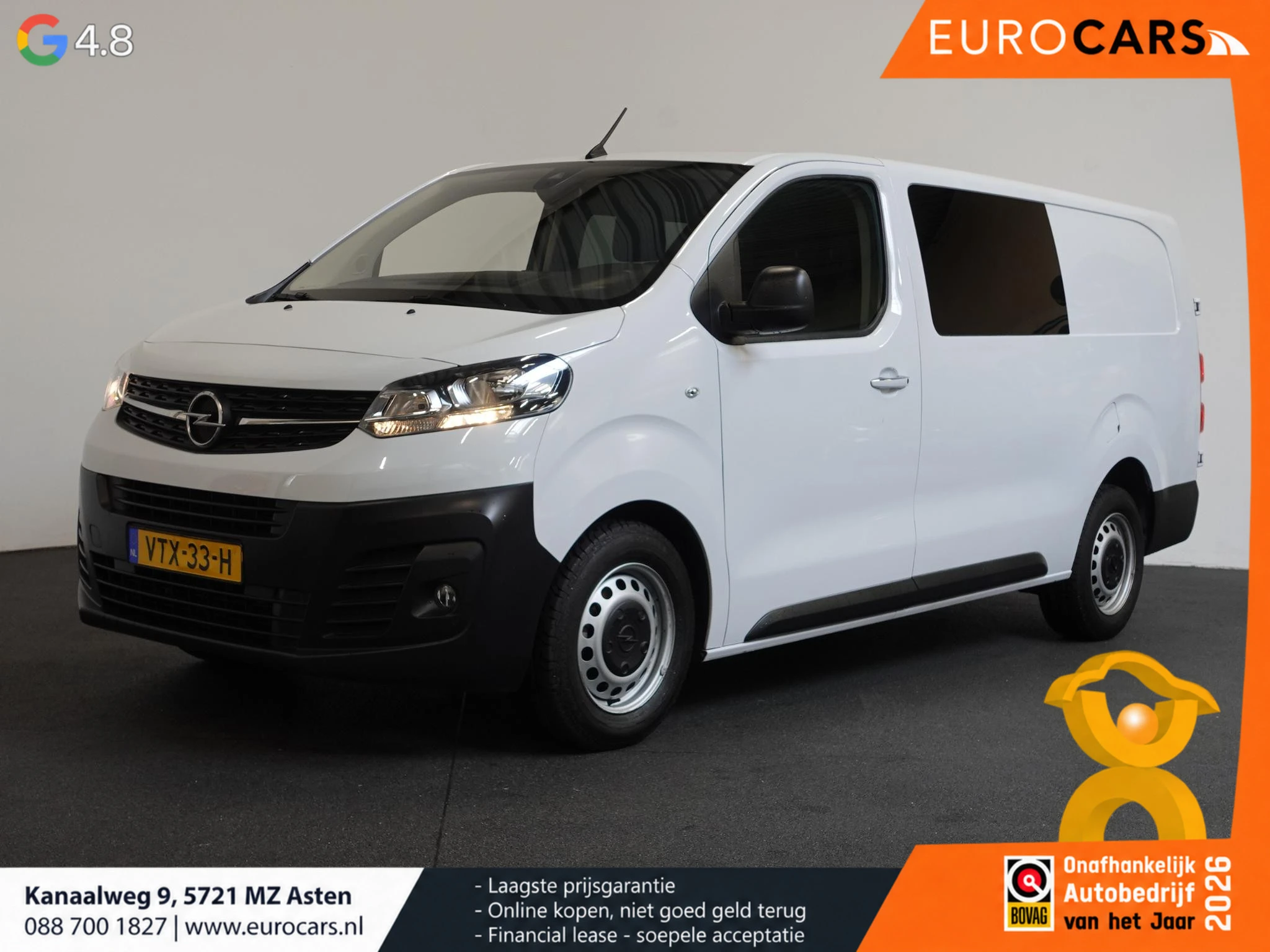 Opel Vivaro 2023 - 2.0 CDTI L3H1 Dubbele Cabine Edition afbeelding 1