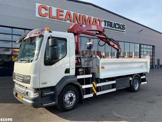 DAF FA 55 LF 220 HMF 10 Tonmeter laadkraan Just 119.287 km! 2008 - N/A bild 2
