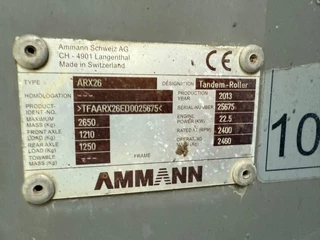 Ammann N/A 2013 - ARX26, CE, 5085 HOURS imagen 11