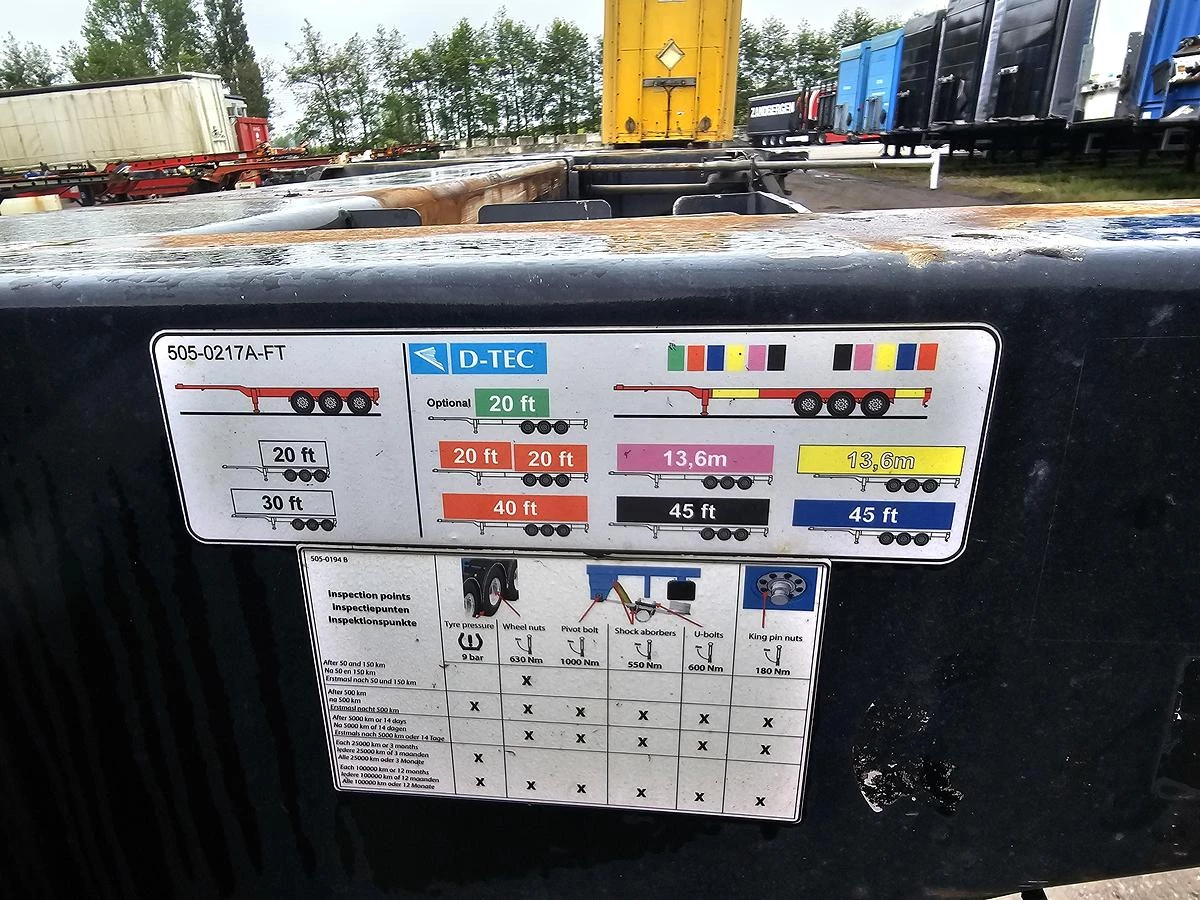 D-TEC FLEXI TRAILER - ALL CONNECTIONS - BPW DRUM - APK/TUV 29-10-2026. 2014 obrázek 35