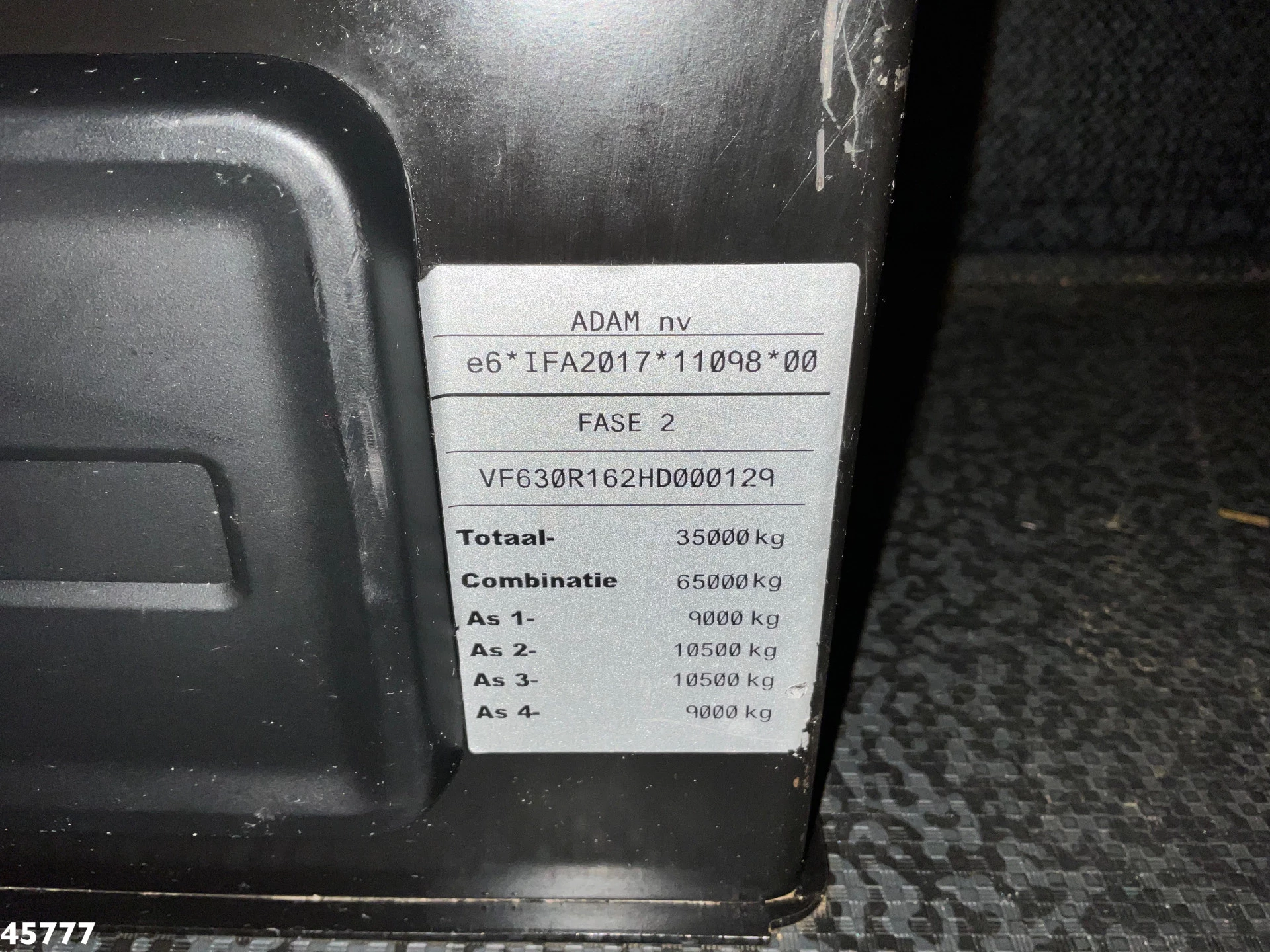 Renault 19 2017 - C 460 Euro 6 8x4 Palfinger Tonmeter laadkraan imagen 22