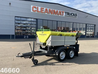 Hotra 2-assige aanhangwagen met Epoke zoutstrooier 2014 for sale
