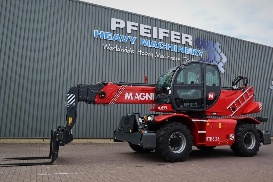 Magni 2022 - RTH 6.25 Valid inspection, 6t Cap. 25m Boom, Forks Bild 1